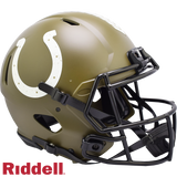 Indianapolis Colts Helmet Riddell Full Size Speed Style Salute To Service 2022