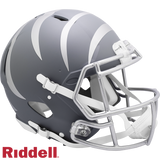 Cincinnati Bengals Helmet Riddell Full Size Speed Style Slate Alternate