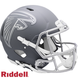 Atlanta Falcons Helmet Riddell Full Size Speed Style Slate Alternate