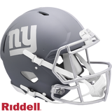 New York Giants Helmet Riddell Full Size Speed Style Slate Alternate