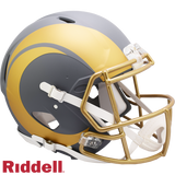 Los Angeles Rams Helmet Riddell Full Size Speed Style Slate Alternate