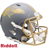 Baltimore Ravens Helmet Riddell Full Size Speed Style Slate Alternate