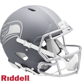 Seattle Seahawks Helmet Riddell Full Size Speed Style Slate Alternate