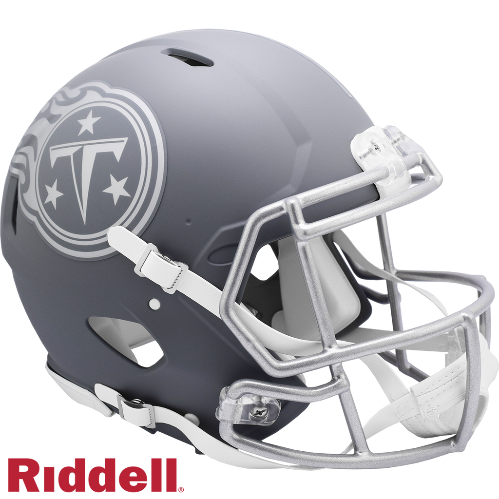Tennessee Titans Helmet Riddell Full Size Speed Style Slate Alternate