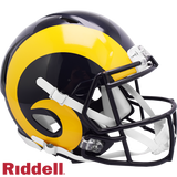 Los Angeles Rams Helmet Riddell Full Size Speed Style 1981 1999 T/B Special Order