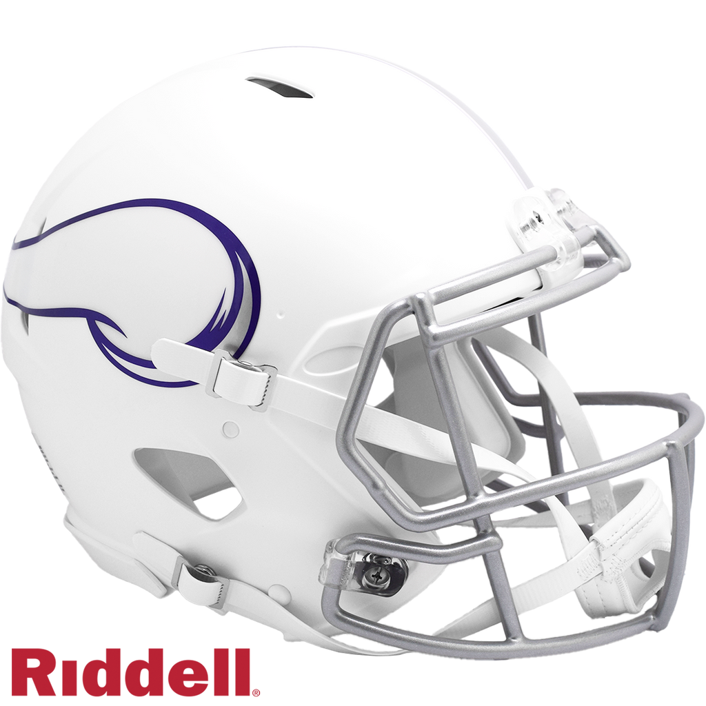 Minnesota Vikings Helmet Riddell Authentic Full Size Speed Style On Field Alternate 2024