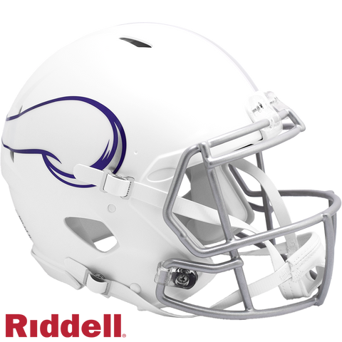 Minnesota Vikings Helmet Riddell Authentic Full Size Speed Style On Field Alternate 2024