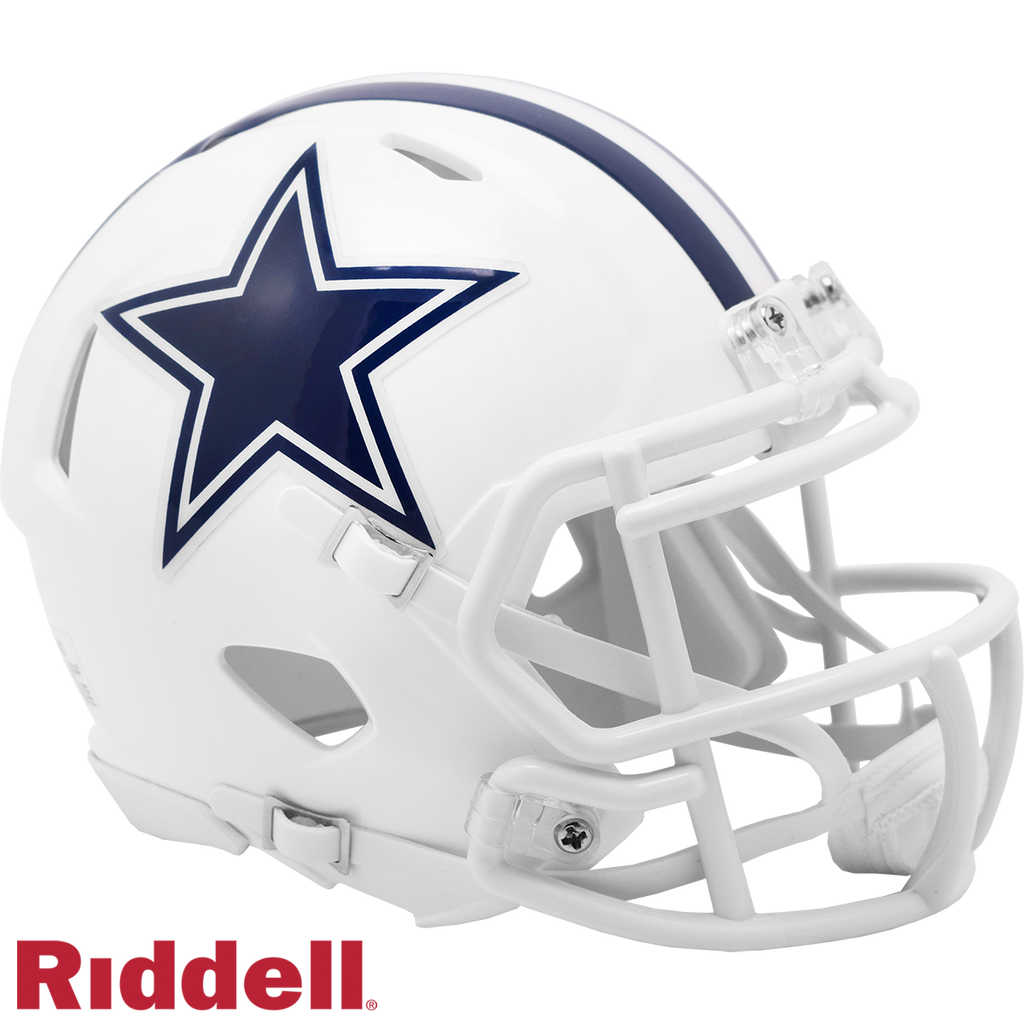 Dallas Cowboys Helmet Riddell Replica Mini Speed Style On Field Alternate 2022 Periodic Restock