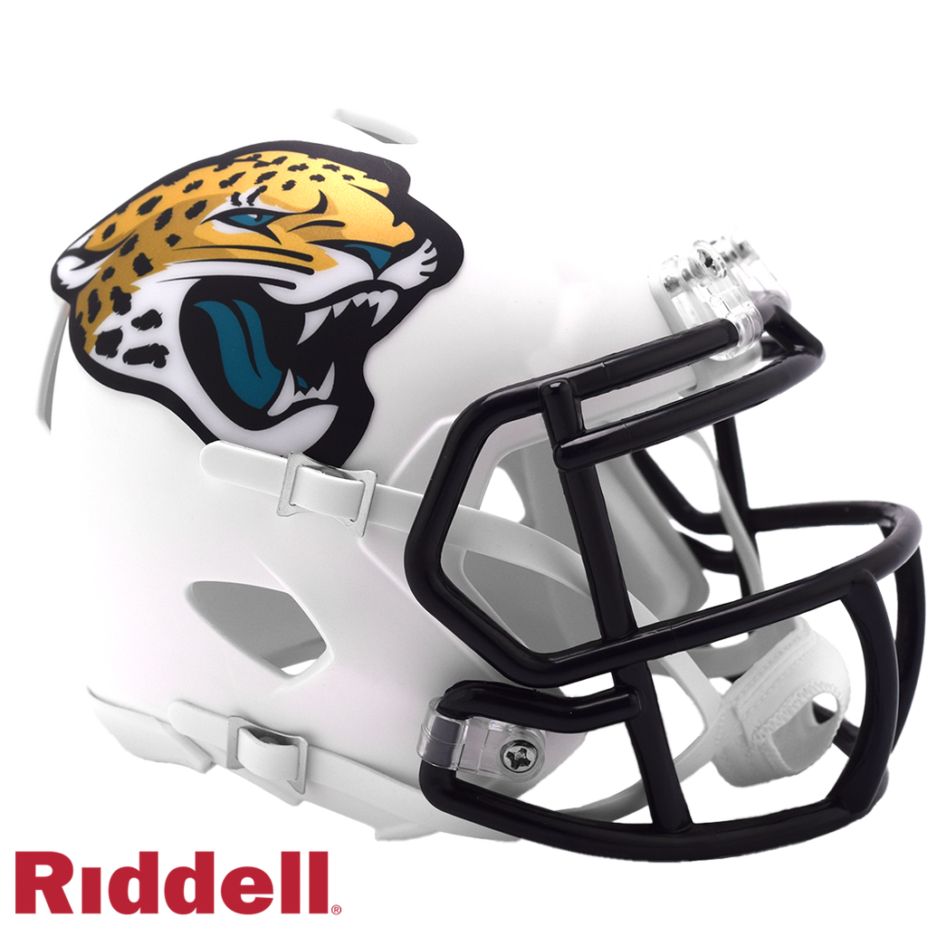 Jacksonville Jaguars Helmet Riddell Replica Mini Speed Style On Field Alternate 2024 Periodic Restock