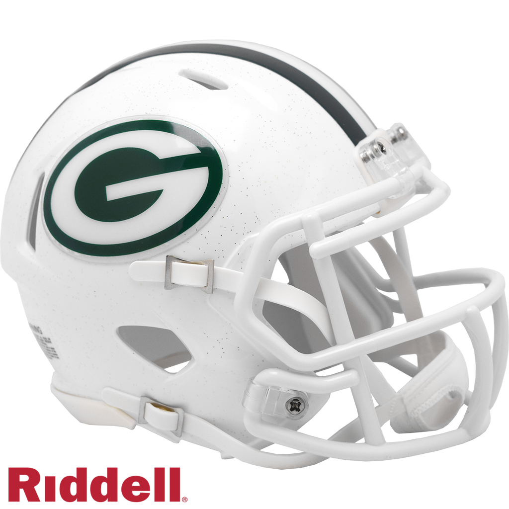 Green Bay Packers s Helmet Riddell Replica Mini Speed Style On Field Alternate 2024 Periodic Restock