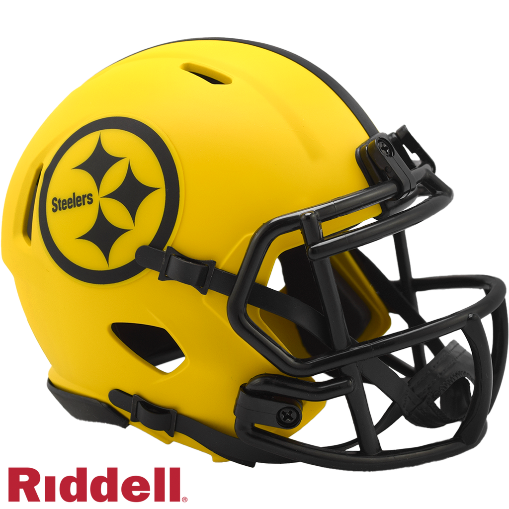 Pittsburgh Steelers Helmet Riddell Replica Mini Speed Style Rave Alternate