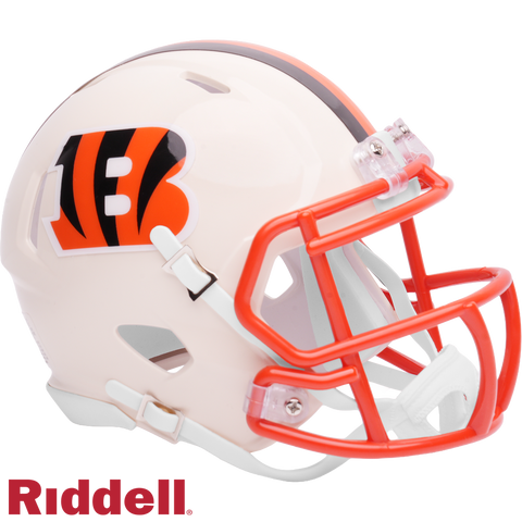 Cincinnati Bengals Helmet Riddell Replica Mini Speed Style Retro Collection