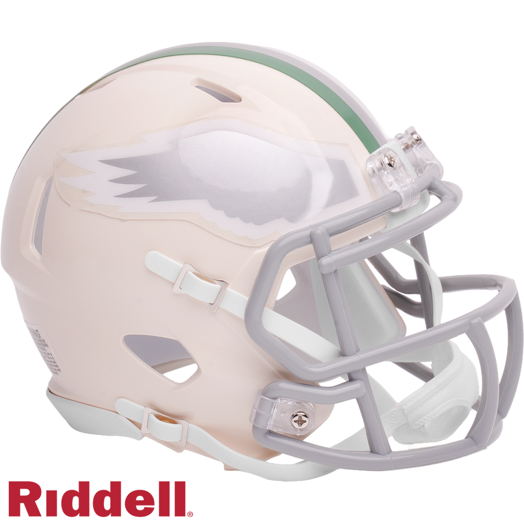 Philadelphia Eagles Helmet Riddell Replica Mini Speed Style Retro Collection