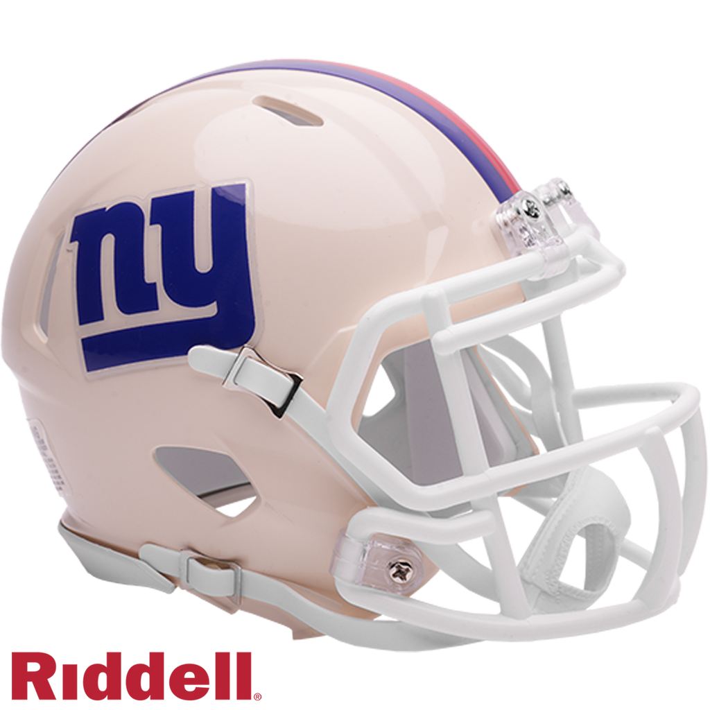 New York Giants Helmet Riddell Replica Mini Speed Style Retro Collection