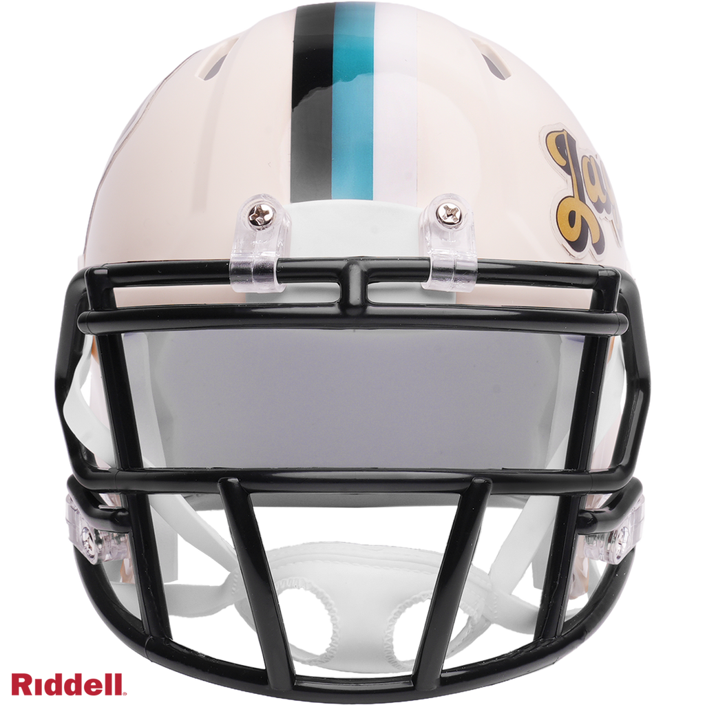 Jacksonville Jaguars Helmet Riddell Replica Mini Speed Style Retro Collection