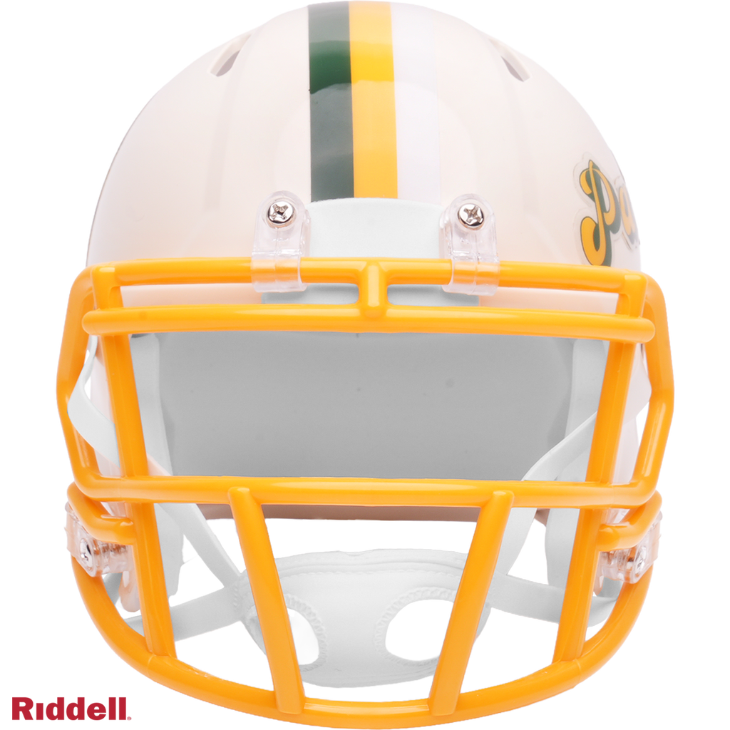 Green Bay Packers s Helmet Riddell Replica Mini Speed Style Retro Collection