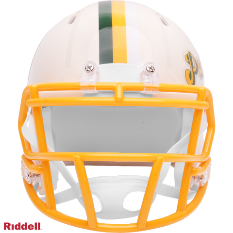 Green Bay Packers s Helmet Riddell Replica Mini Speed Style Retro Collection