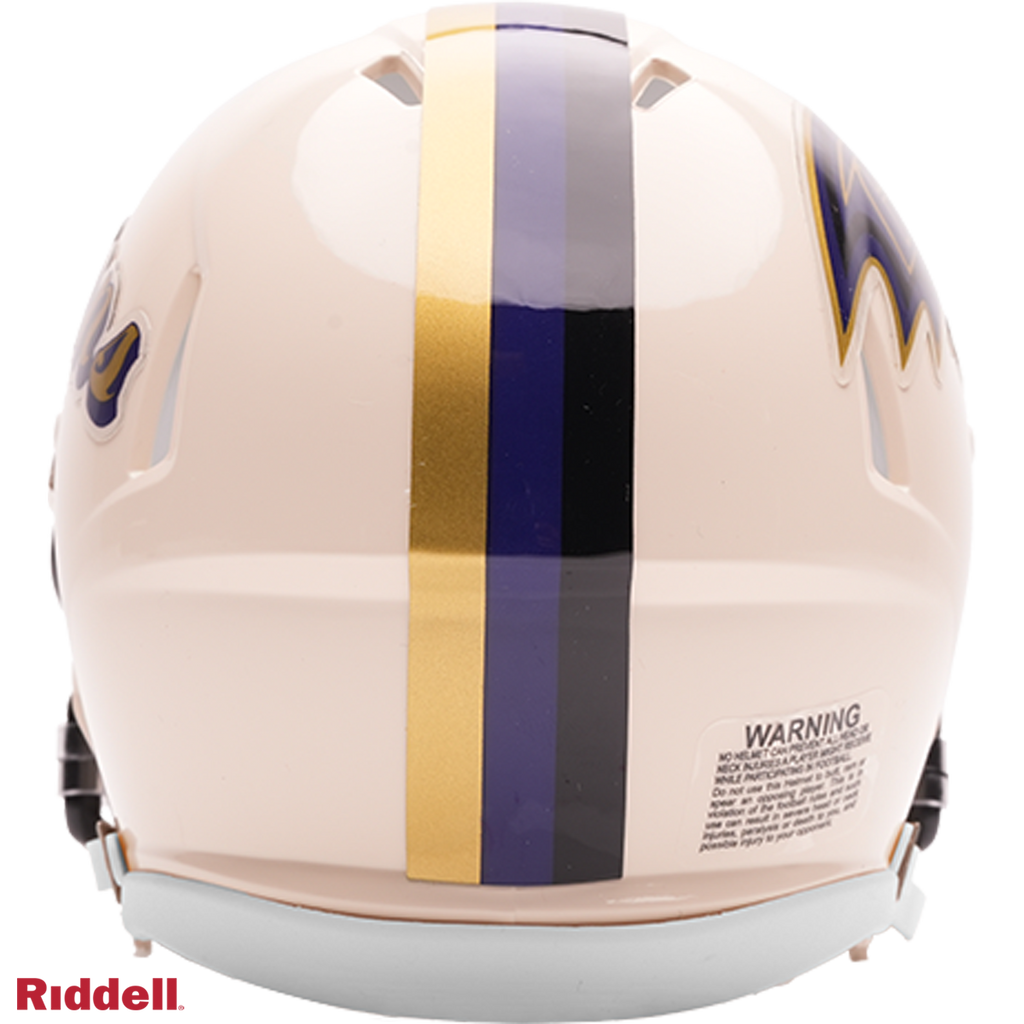 Baltimore Ravens Helmet Riddell Replica Mini Speed Style Retro Collection