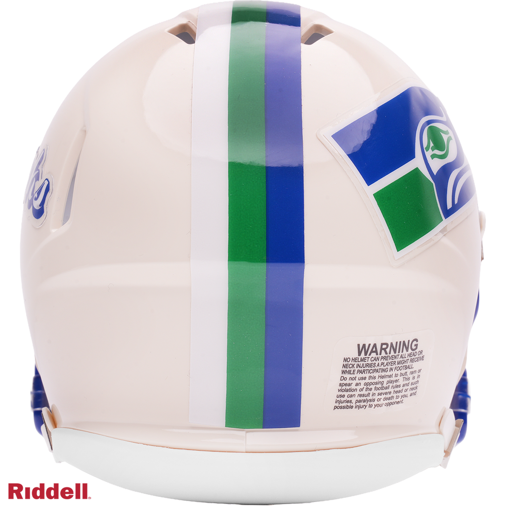 Seattle Seahawks Helmet Riddell Replica Mini Speed Style Retro Collection