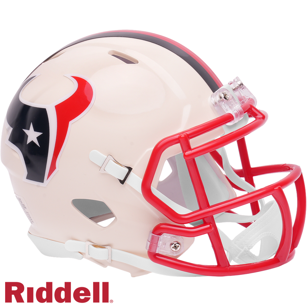Houston Texans Helmet Riddell Replica Mini Speed Style Retro Collection