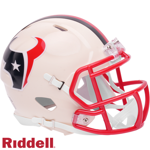 Houston Texans Helmet Riddell Replica Mini Speed Style Retro Collection