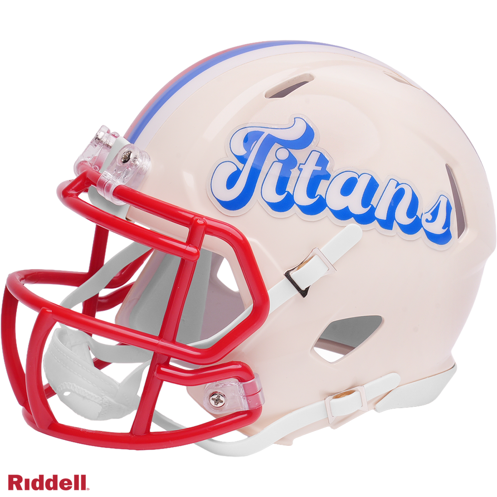 Tennessee Titans Helmet Riddell Replica Mini Speed Style Retro Collection