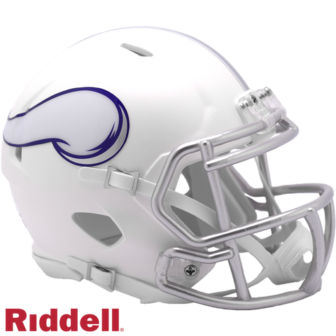 Minnesota Vikings Helmet Riddell Replica Mini Speed Style On Field Alternate 2024 Periodic Restock