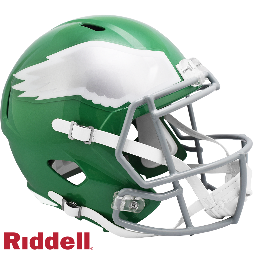 Philadelphia Eagles Helmet Riddell Replica Full Size Speed Style On Field Alternate 2023