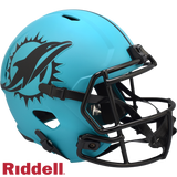 Miami Dolphins Helmet Riddell Full Size Speed Style Rave Alternate