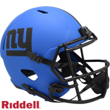 New York Giants Helmet Riddell Full Size Speed Style Rave Alternate