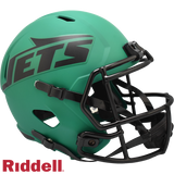 New York Jets Helmet Riddell Full Size Speed Style Rave Alternate