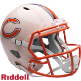 Chicago Bears Helmet Riddell Full Size Speed Style Retro Collection