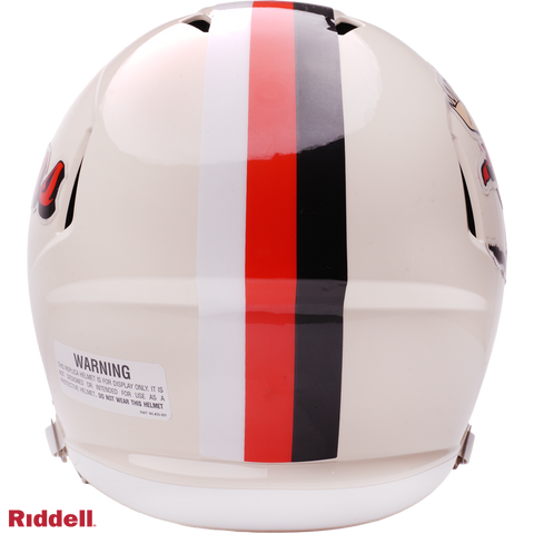 Cleveland Browns Helmet Riddell Replica Full Size Speed Style Retro Collection