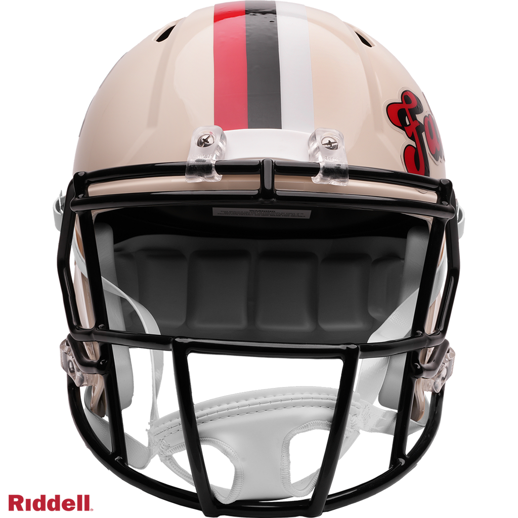Atlanta Falcons Helmet Riddell Replica Full Size Speed Style Retro Collection