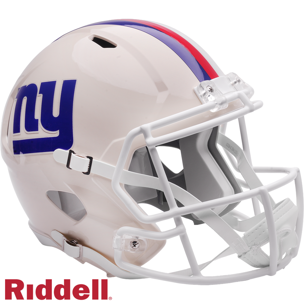 New York Giants Helmet Riddell Replica Full Size Speed Style Retro Collection