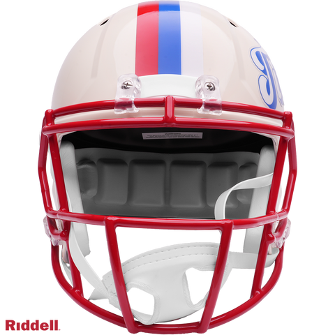 Tennessee Titans Helmet Riddell Replica Full Size Speed Style Retro Collection