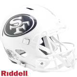 San Francisco 49ers Helmet Riddell Full Size Speed Style Salute To Service 2024