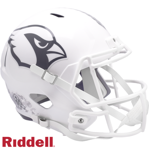 Arizona Cardinals Helmet Riddell Replica Full Size Speed Style Salute To Service 2024