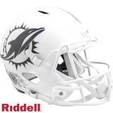 Miami Dolphins Helmet Riddell Full Size Speed Style Salute To Service 2024