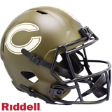 Chicago Bears Helmet Riddell Full Size Speed Style Salute To Service 2022