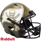 Tampa Bay Buccaneers Helmet Riddell Full Size Speed Style Salute To Service 2022