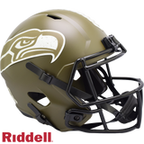 Seattle Seahawks Helmet Riddell Full Size Speed Style Salute To Service 2022