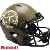 Tennessee Titans Helmet Riddell Full Size Speed Style Salute To Service 2022