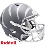 Cincinnati Bengals Helmet Riddell Full Size Speed Style Slate Alternate