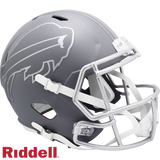Buffalo Bills Helmet Riddell Full Size Speed Style Slate Alternate