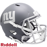 New York Giants Helmet Riddell Full Size Speed Style Slate Alternate
