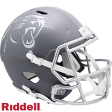 Carolina Panthers Helmet Riddell Full Size Speed Style Slate Alternate