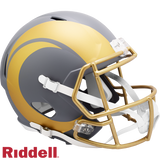 Los Angeles Rams Helmet Riddell Full Size Speed Style Slate Alternate