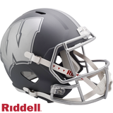 Wisconsin Badgers Helmet Riddell Full Size Speed Style Slate Alternate