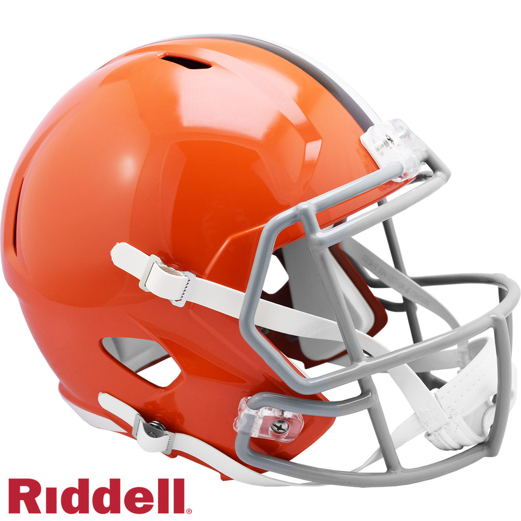 Cleveland Browns Helmet Riddell Replica Full Size Speed Style 1962 1974 T/B